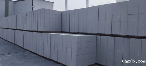 砂加气砌块生产